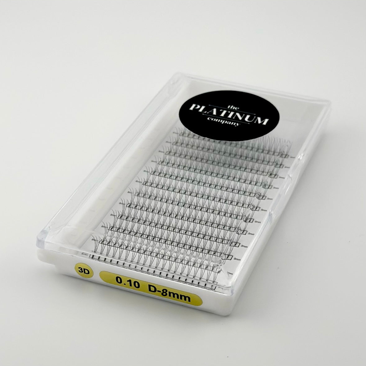 Platinum Pre-Made Fan Lash Tray 8mm