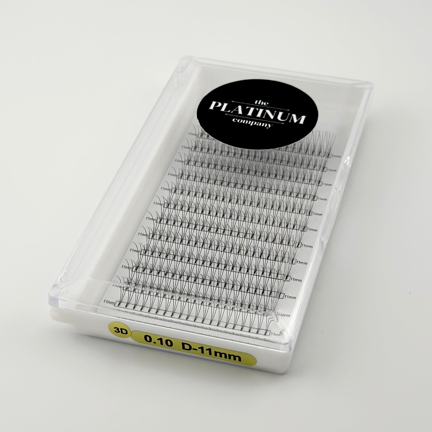 Platinum Pre-Made Fan Lash Tray 11mm